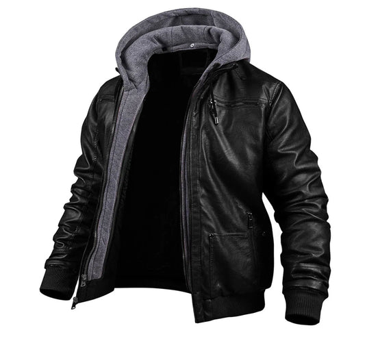 Höhenjäger | LEDER-WINTERJACKE