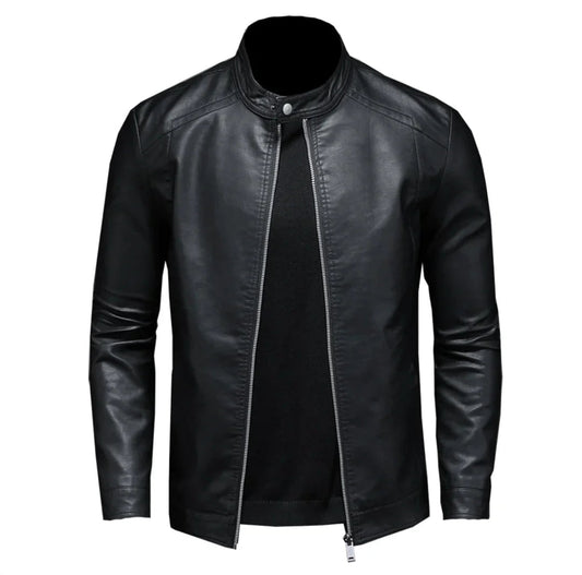 Frostklinge | LEDER-BIKERJACKE