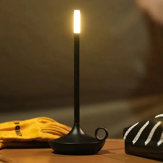 Lido-Schreibtischlampe – tragbare kabellose LED-Kerzenlampe